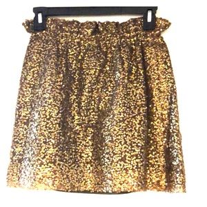 JCrew sequin skirt NYE